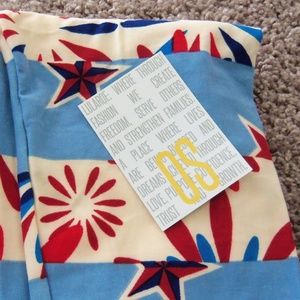 Lularoe OS Patriot leggings!! Brand New With Tag!!